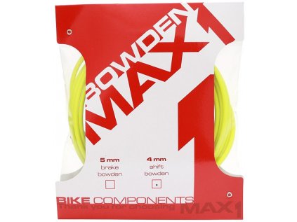 bowden MAX1 4 mm fluo žlutá balení 3 m