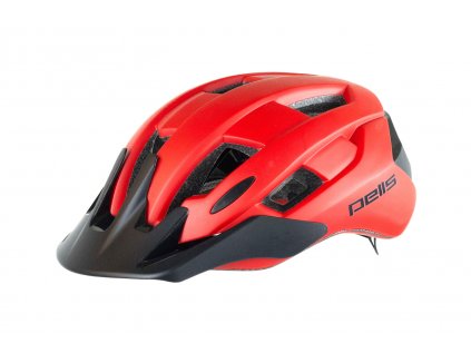 Helma PELLS Hedo Red (barva červená, velikost M (55-58 cm))