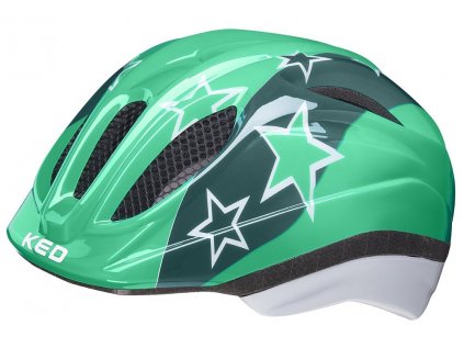 přilba KED Meggy II Trend M green stars 52-58 cm