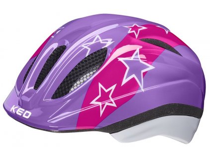 přilba KED Meggy II Trend XS lilac stars 44-49 cm