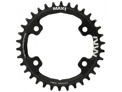 převodník MAX1 Narrow Wide SHIMANO 34z černý (Barva černá, Velikost 34z)