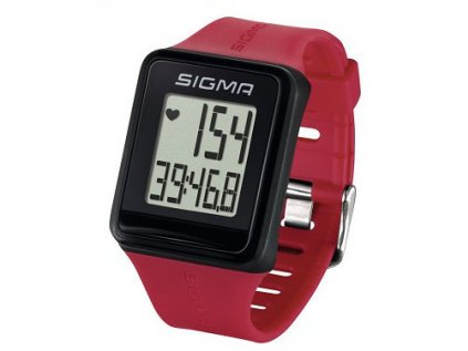 pulsmetr SIGMA ID.Go tmavě růžový