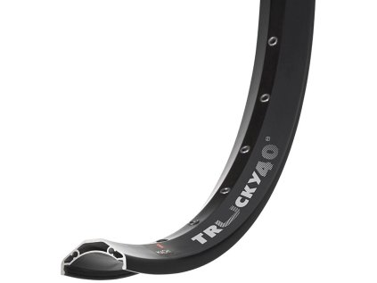 ráfek MACH1 27,5" Trucky 40 disc 32děr/1nýt černý (Velikost 32 děr)