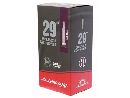 duše CHAOYANG Superlight 29x1,75/2,1 (47/52-622) FV 40 mm (Barva ventil FV, Velikost 29")