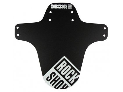 blatník Rock Shox do odpružené vidlice černý-bílý potisk (Barva černá/bílá, Velikost 26"-27,5")