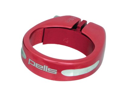 Sedlová objímka PELLS C-07 Red (Velikost 31,8mm)