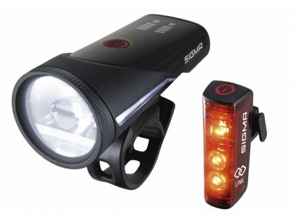 sada světel SIGMA Aura 100 / Blaze Link (Velikost dobíjecí)