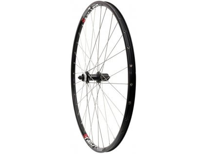 zapletené kolo 28/29" Shimano Disc Center lock zadní 8-11sp. černé