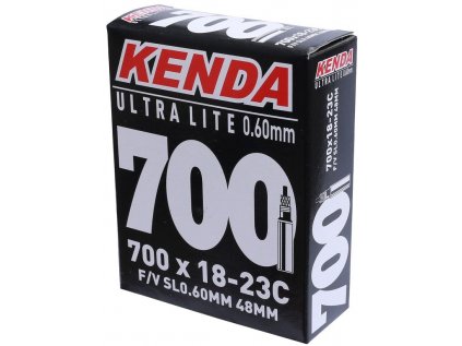 duše KENDA 700x18/25C (18/25-622/630) FV 48 mm Ultralite (Velikost 700C ventil  FV 48mm)