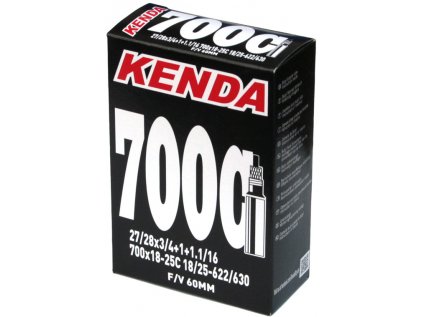 duše KENDA 700x18/25C (18/25-622/630) FV 60 mm