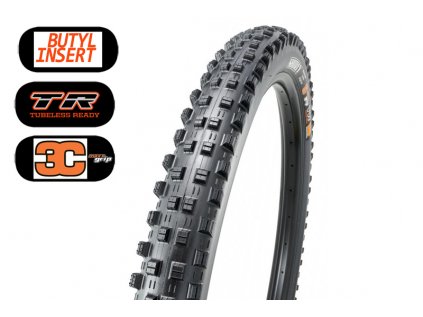 Plášť MAXXIS Shorty 2.0 29 x 2.40 WT kevlar TR 3C Maxx Grip DH