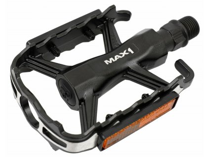 pedály MAX1 Master Sport hliníkové (Barva černá, Velikost AL)