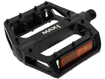 pedály MAX1 BMX černé (Barva černá, Velikost AL)