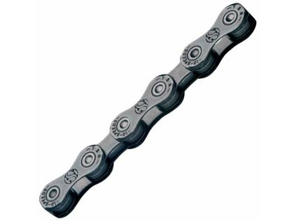 řetěz MAX1 10 speed, 116L, šedý, se spojkou (Barva šedá, Velikost 10sp)