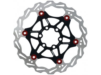 brzdový kotouč MAX1 Alux 160 mm černý (Barva 6 děr, Velikost 160 mm)