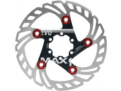 brzdový kotouč MAX1 Evo 160 mm černý (Barva 6 děr, Velikost 160 mm)