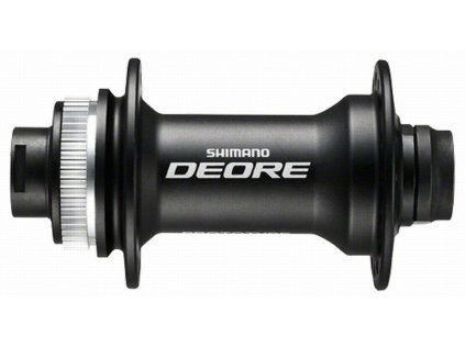 náboj disc SHIMANO Deore HB-M6010-BX 32děr Center lock 15mm e-thru-axle 100mm před. černý v krabičce