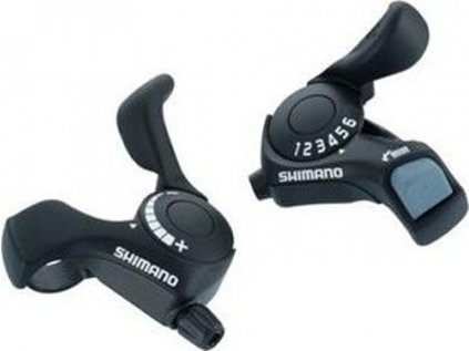 řazení SHIMANO SL-TX30LFB+R6A 6 speed pár, v krabičce (Velikost 5-6sp)