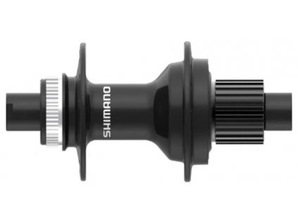 náboj disc SHIMANO FH-MT410-B 32děr Center lock 12mm e-thru-axle 148mm 12 rychlostí zadní černý