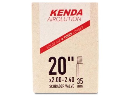 duše KENDA Airolution 20x2,00-2,40 (50/62-406) AV 35 mm (Barva ventil AV, Velikost 20")