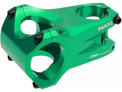 představec MAX1 Enduro CNC 60/0°/35 mm zelený (Barva zelená)