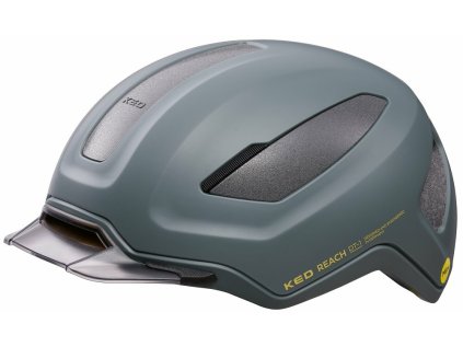přilba KED Reach DT-1 MIPS (Barva grey golden yellow matt, Velikost M  54-58 cm)