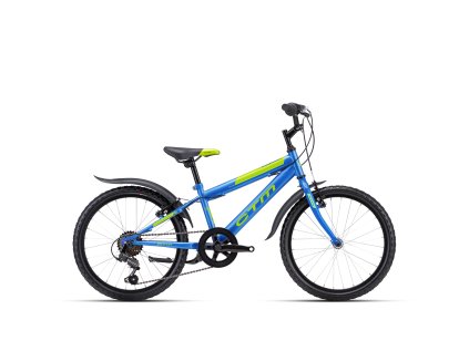 CTM SCOOBY 1.0 20" 2024 (Barva matná modrá perleť / zelená, Velikost 11")