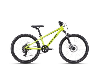 CTM ROCKY 3.0 24" 2025 (Barva matná limetková / šedá, Velikost 13" / 125-145 cm)