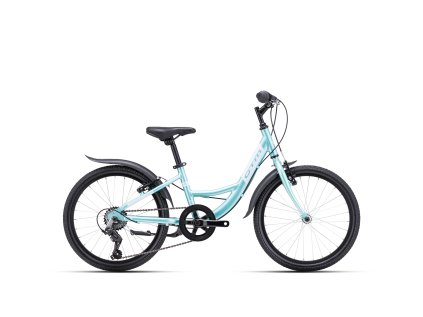 CTM ELLIE 20" 2025 (Barva tyrkysová perleť / bílá, Velikost 11" / 115-135 cm)