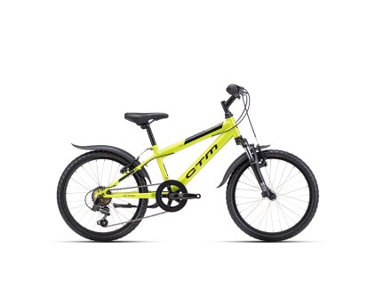 CTM SCOOBY 2.0 20" 2025 (Barva matná limetková / černá, Velikost 11" / 115-135 cm)