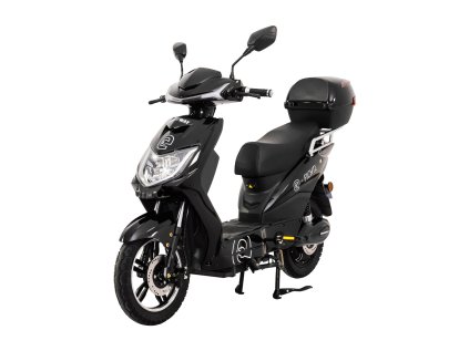 Elektroskútr RACCEWAY E-FICHTL, černý-lesklý s baterií 20Ah