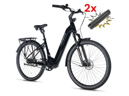 Leader Fox TERTIUM 2025 2x 15Ah/540WH (Barva BLACK SHINY, Velikost 16,5")