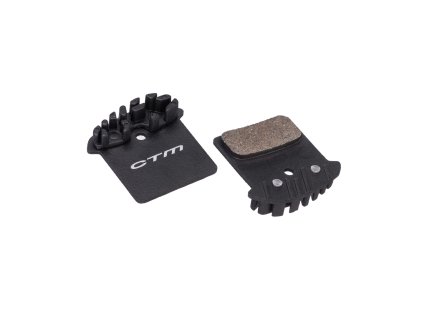 Brzdové destičky CTM OC-01 s chladičem, Shimano XTR, XT, SLX, FSA, organické