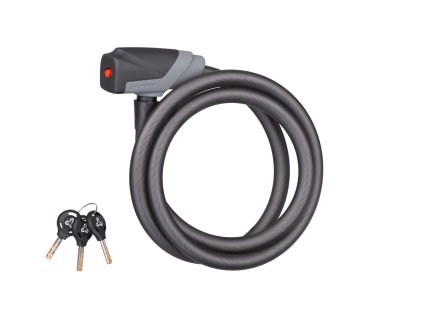 Zámek spirálový CTM TWIST, 12x1200mm