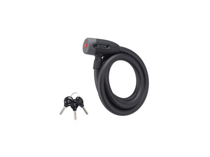 Zámek spirálový CTM CABLE, 15x1500mm