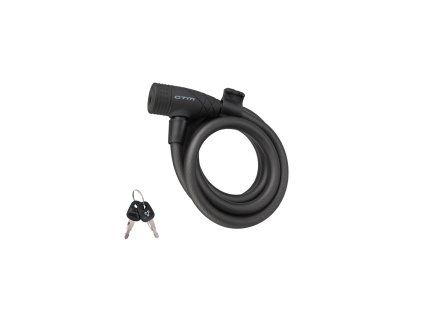 Zámek spirálový CTM CABLE, 12x1500mm
