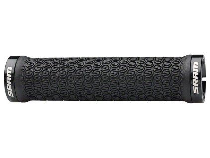 Gripy SRAM Locking černé s objímkami (Barva černá)