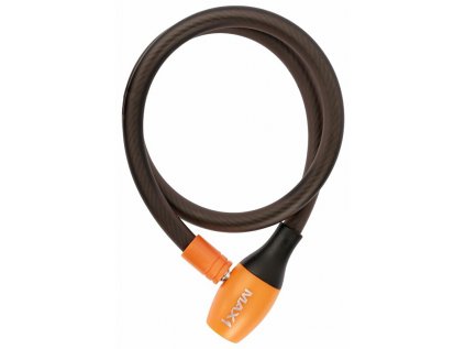 zámek lanko MAX1 Golem 800x12 mm 4klíče (Barva černá, Velikost 600)