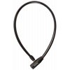 zámek lanko MAX1 650 mm černý (Barva černá, Velikost 650)