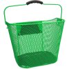 koš přední oválný s klipem a držadlem zelený (Barva zelená)