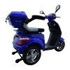 Elektrický tříkolový vozík RACCEWAY VIA, modrý lesklý, Montáž , dovoz a zaškolení u zákazníka zdarma po celé ČR