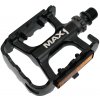 pedály MAX1 Race ložiskové hliníkové černé (Barva černá, Velikost AL)