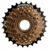 7-kolo SHIMANO MF-TZ500 14-28 zubů, hnědé/černé