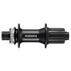 náboj disc SHIMANO FH-MT400-B 32děr Center lock 12mm e-thru-axle 148mm 8-11 rychlostí zadní černý