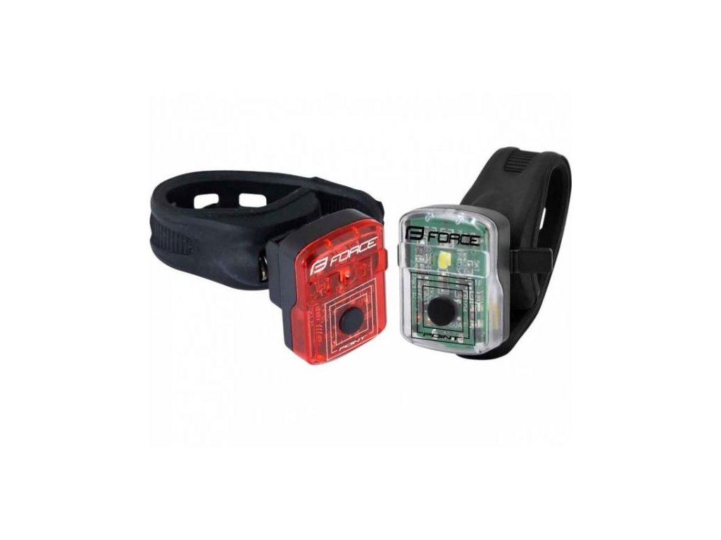 světlo FORCE sada POINT USB přední+zadní