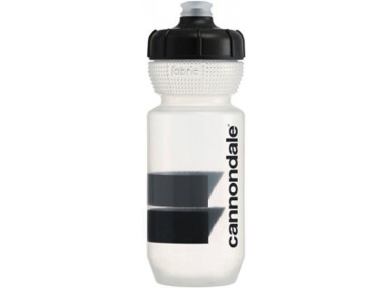 láhev Cannondale 600ml Gripper clear/black