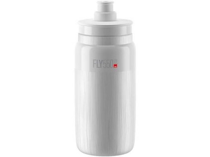 láhev Elite FLY TEX 550ml bílá