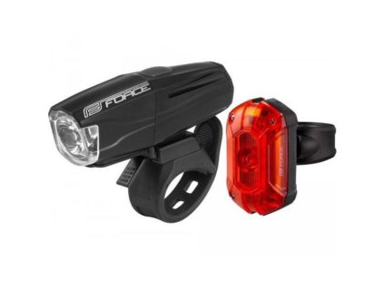 světlo FORCE sada VARIO USB přední+zadní