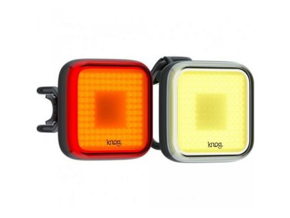 světlo KNOG sada Blinder Twinpack Square