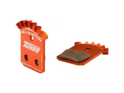 brzdové destičky Alligator HK-TB060 s chladičem, Shimano